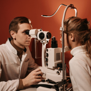 Illustration showing common scenarios of what causes eye injuries